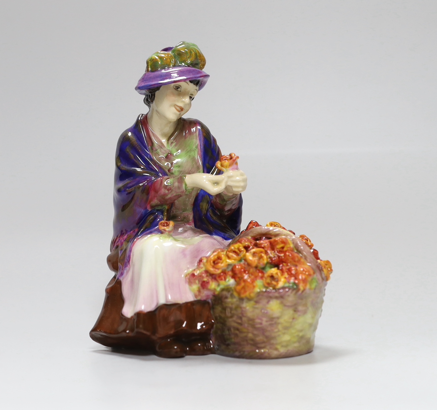 A Royal Doulton figure, 'All a bloomin', HN1466, 16cm